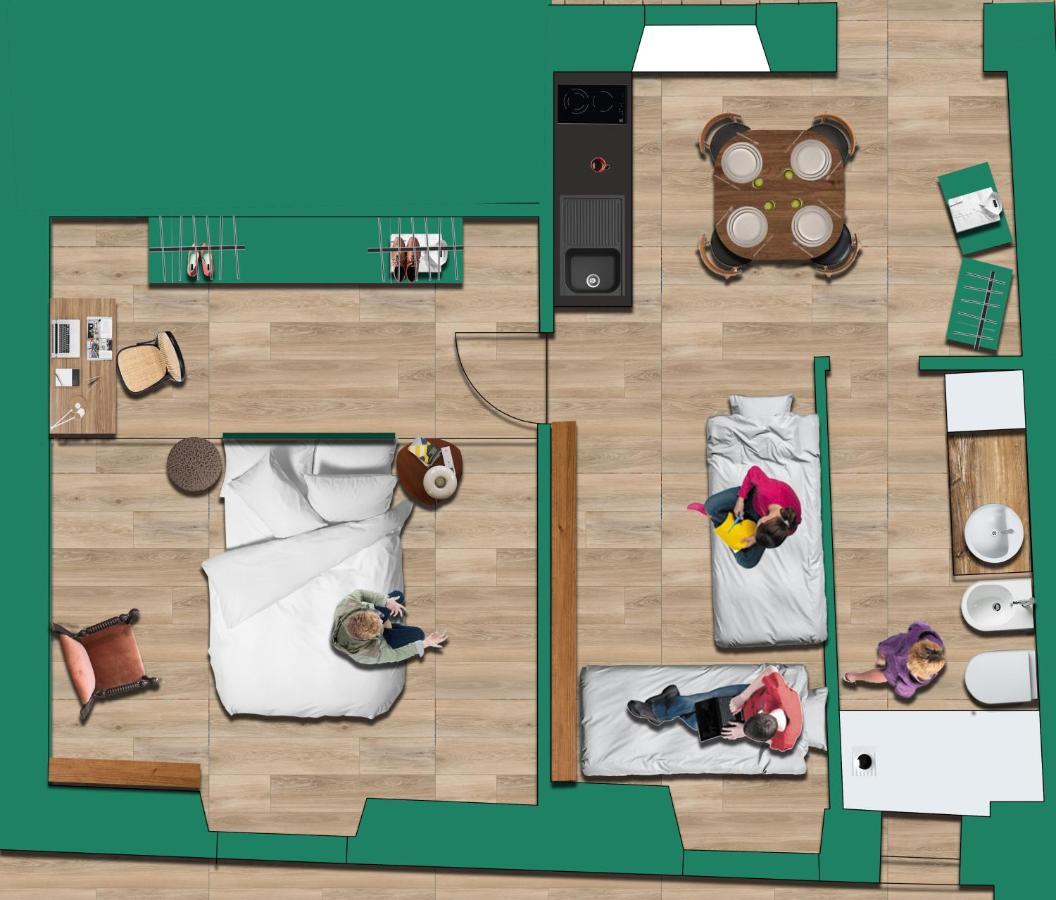 Rasella44, Green Apartment روما المظهر الخارجي الصورة